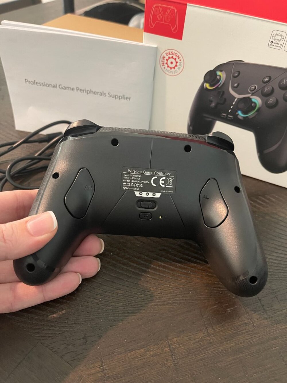 Wireless Controller for Nintendo Switch 2/1/Lite/OLED/Apple devices/Android/PC/T - Picture 4 of 16